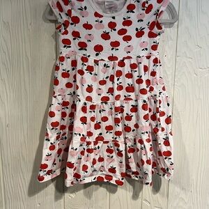 Hanna Andersson Apple Tiered Dress Short Sleeves